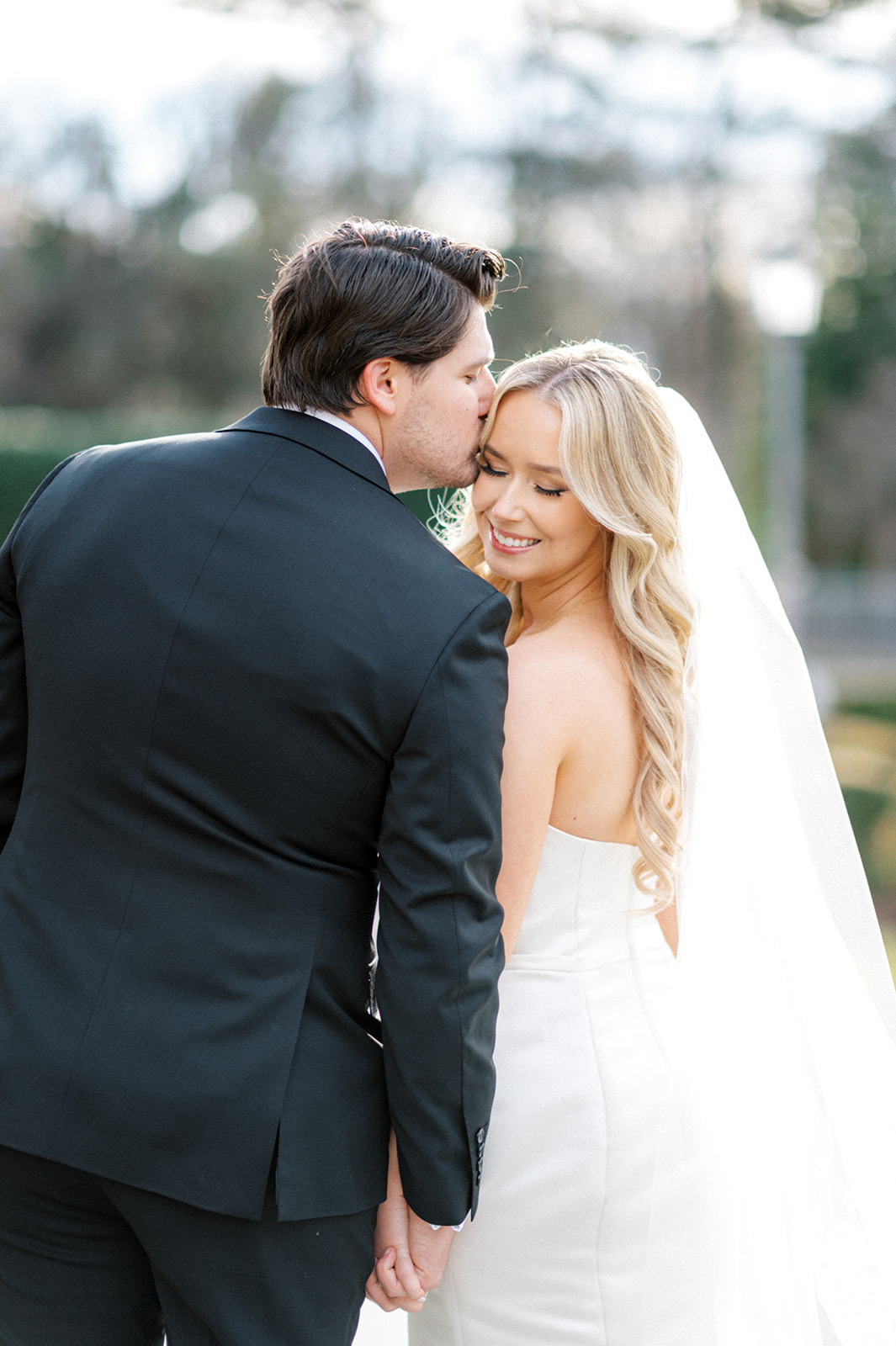 Bride and groom photos at Park Chateau wedding