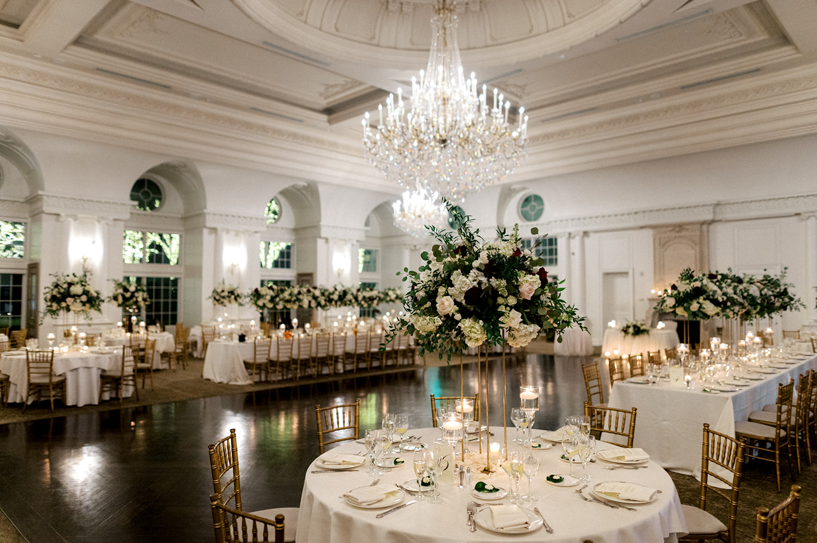 Ballroom at Park Chateau wedding