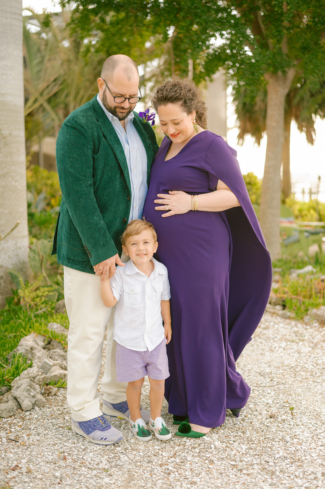 Joyful Maternity Photo Session in Naples Florida
