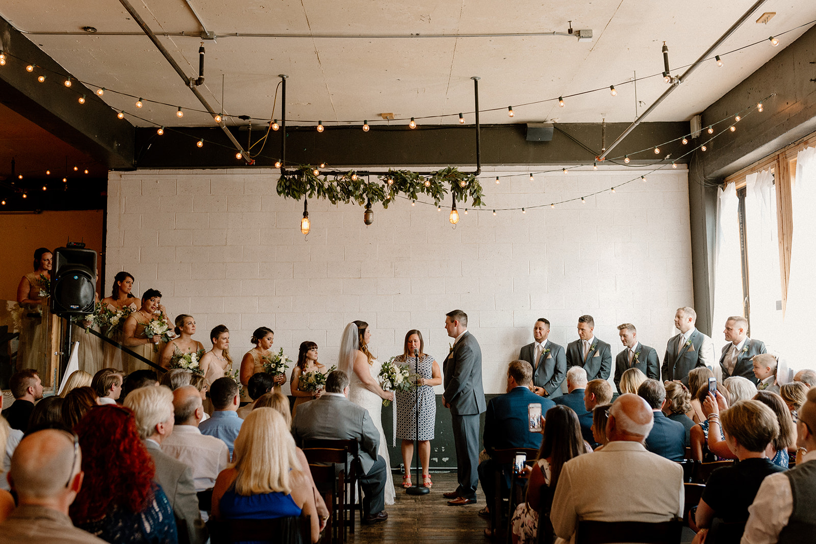 A Union Pine wedding ceremony. 