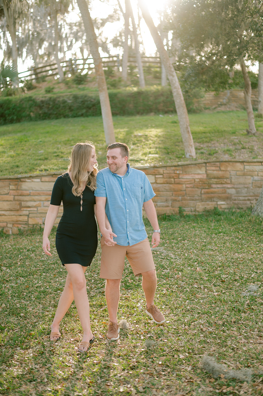 "Dreamy engagement photo session in the heart of Tampa, Florida"
