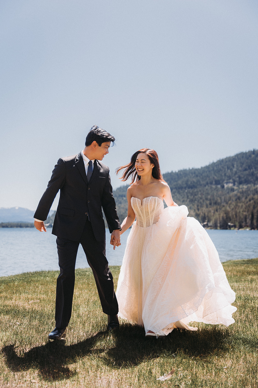 wedding photography at donner lake california