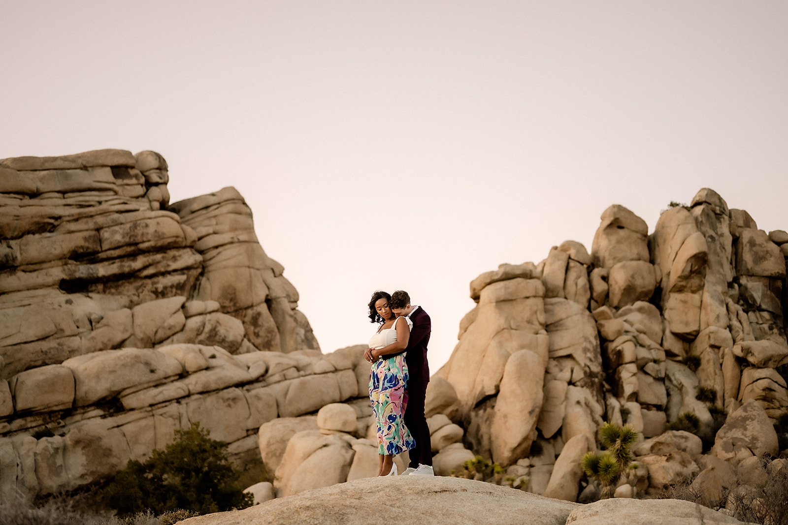 Engagement Session in Joshua Tree National Park. Wedding and Elopement Photographer for Joshua Tree