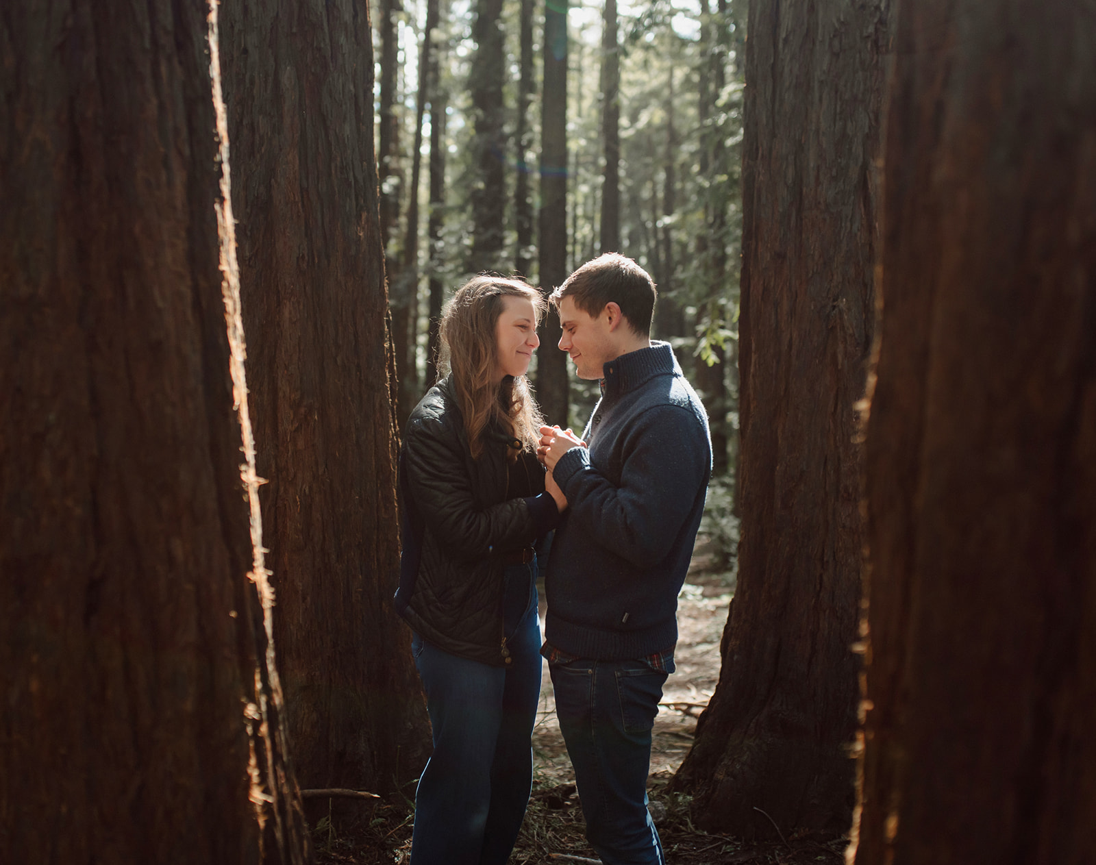 candid bay area engagement session photographer