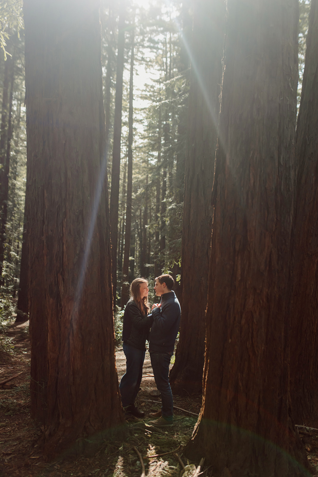 candid bay area engagement session photographer