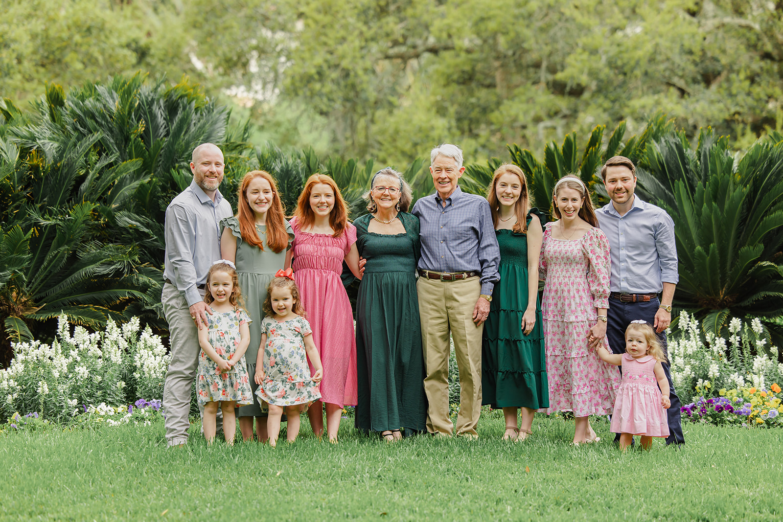 Sea Island ~ Spring Flowers ~ Family Photography 
