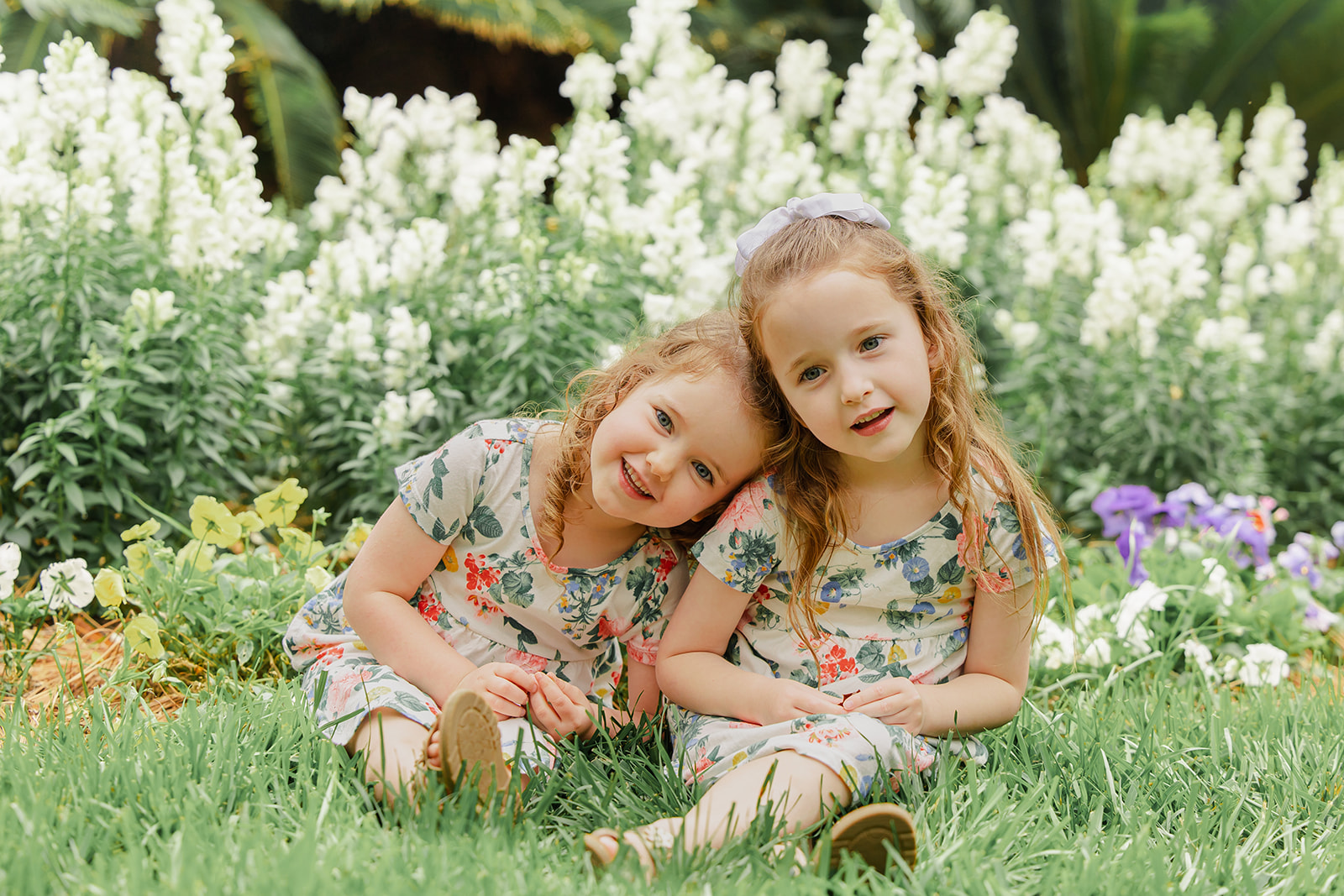 Sea Island ~ Spring Flowers ~ Family Photography 