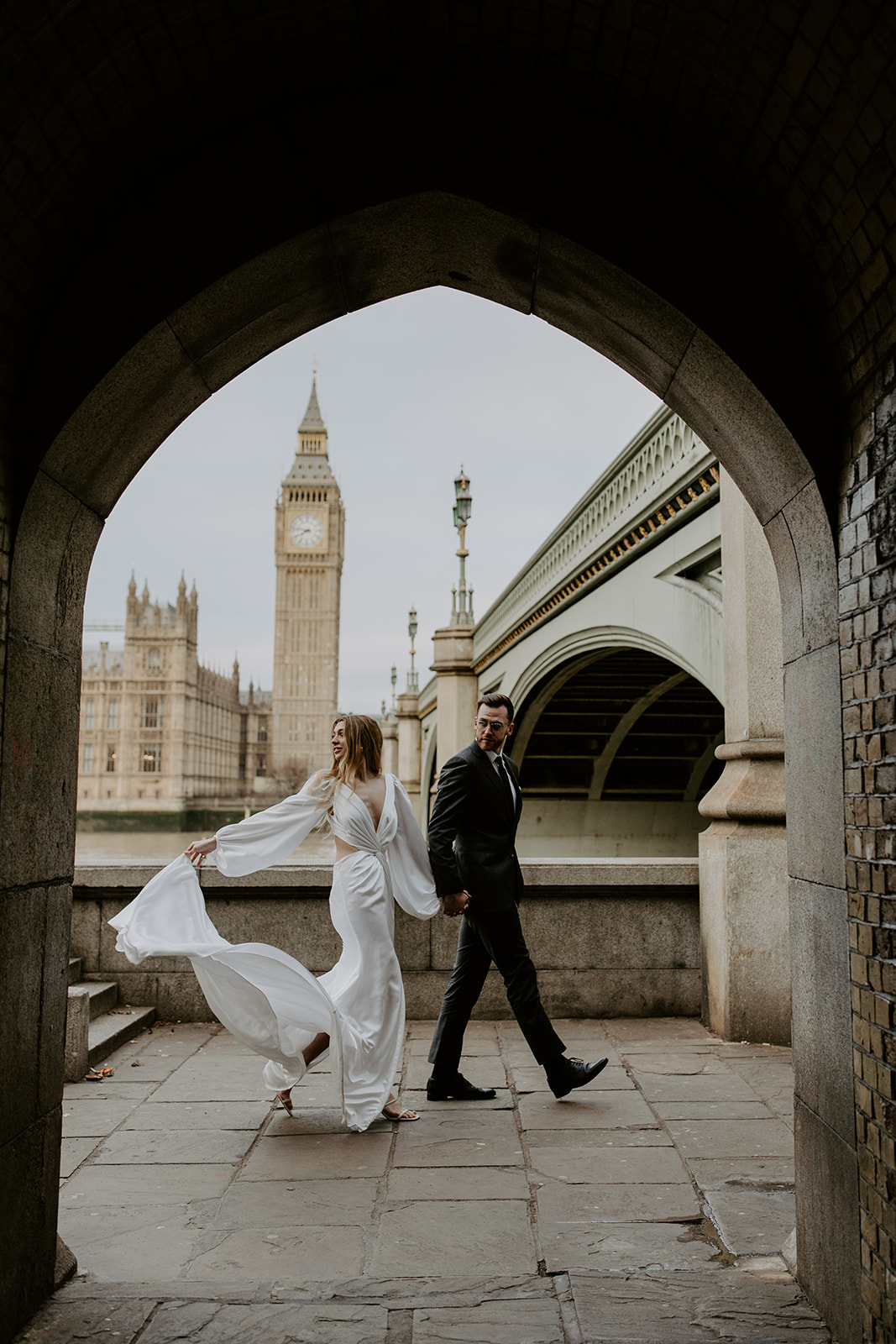 Bride and Groom Portraits in London