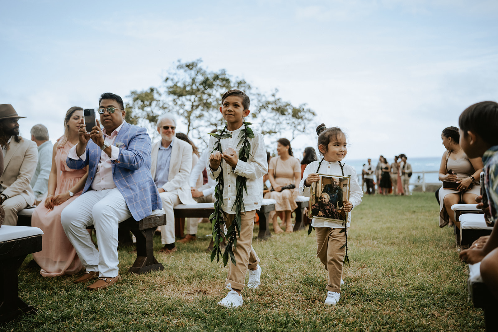 Bohemeian Modern Wedding at Kualoa Ranch