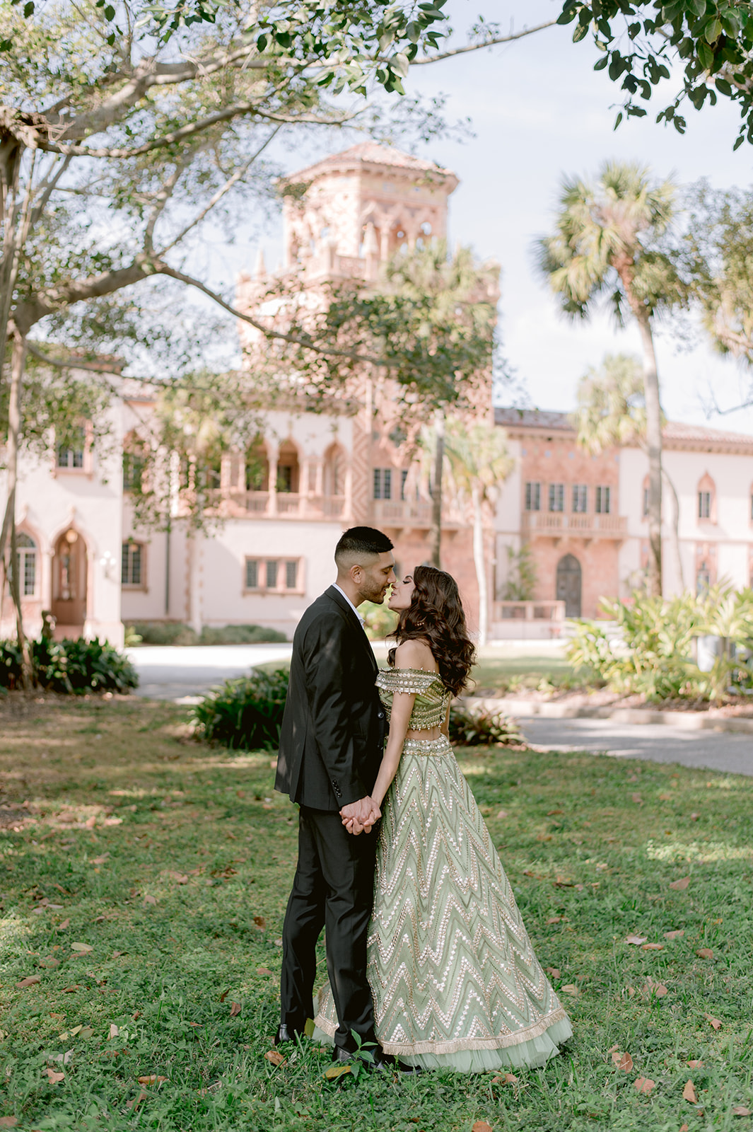 "Indian couple showcases their love at the Ringling Museum's Ca' d'Zan mansion"
