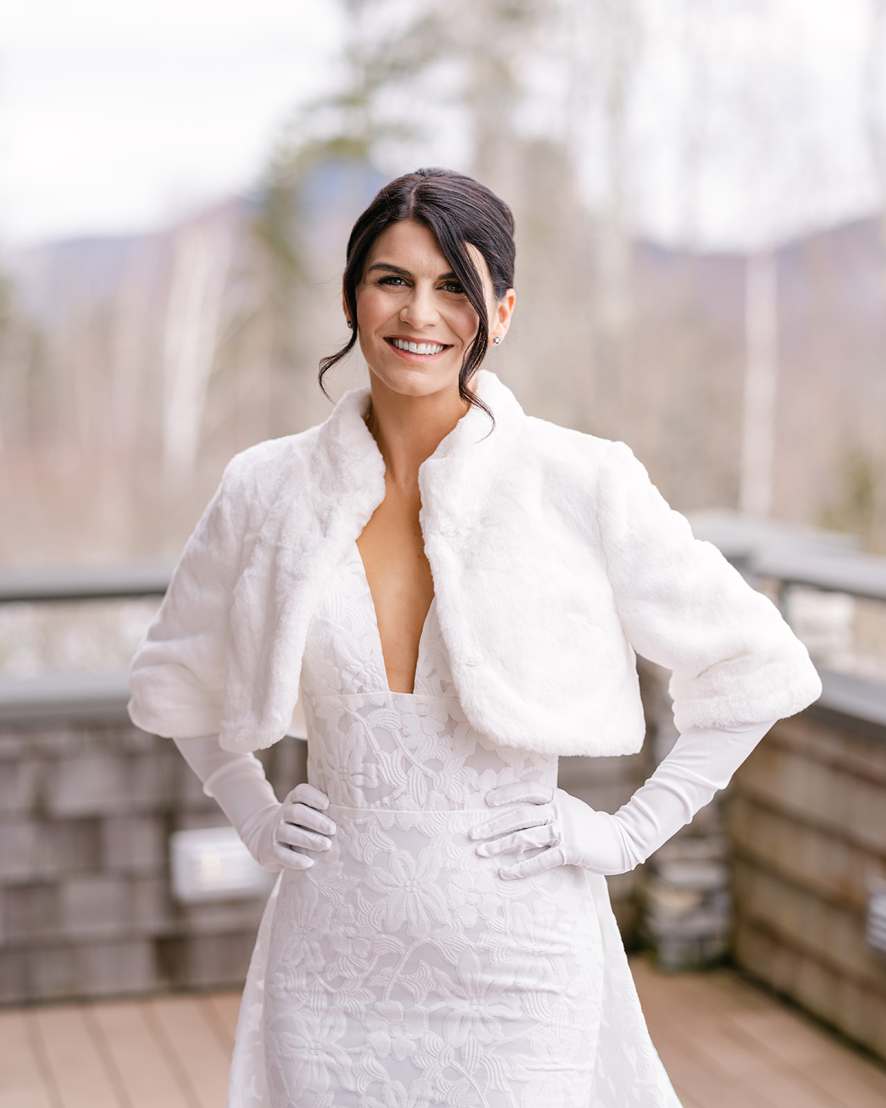 What to wear to a winter wedding in Vermont
