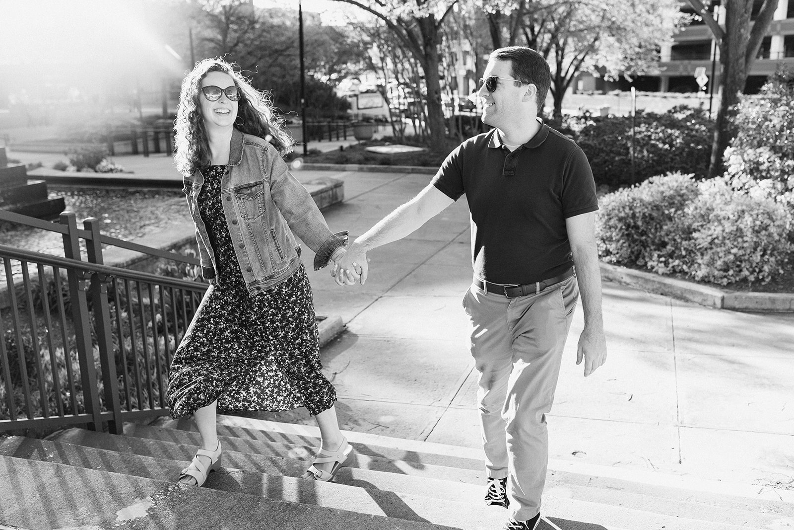 Engagement Session in Downtown Durham NC