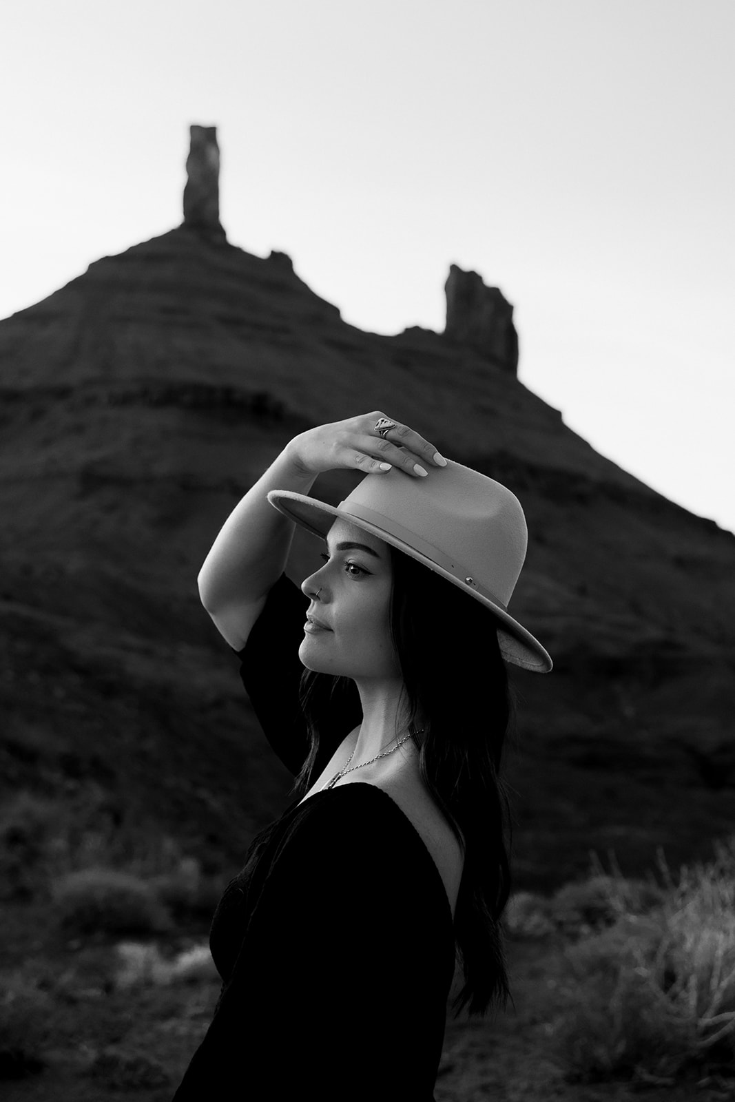 western engagement session in moab